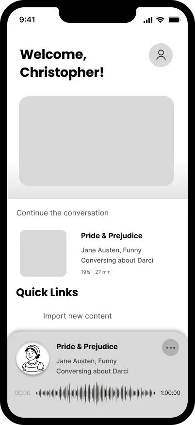 Inkling main feed with active conversation